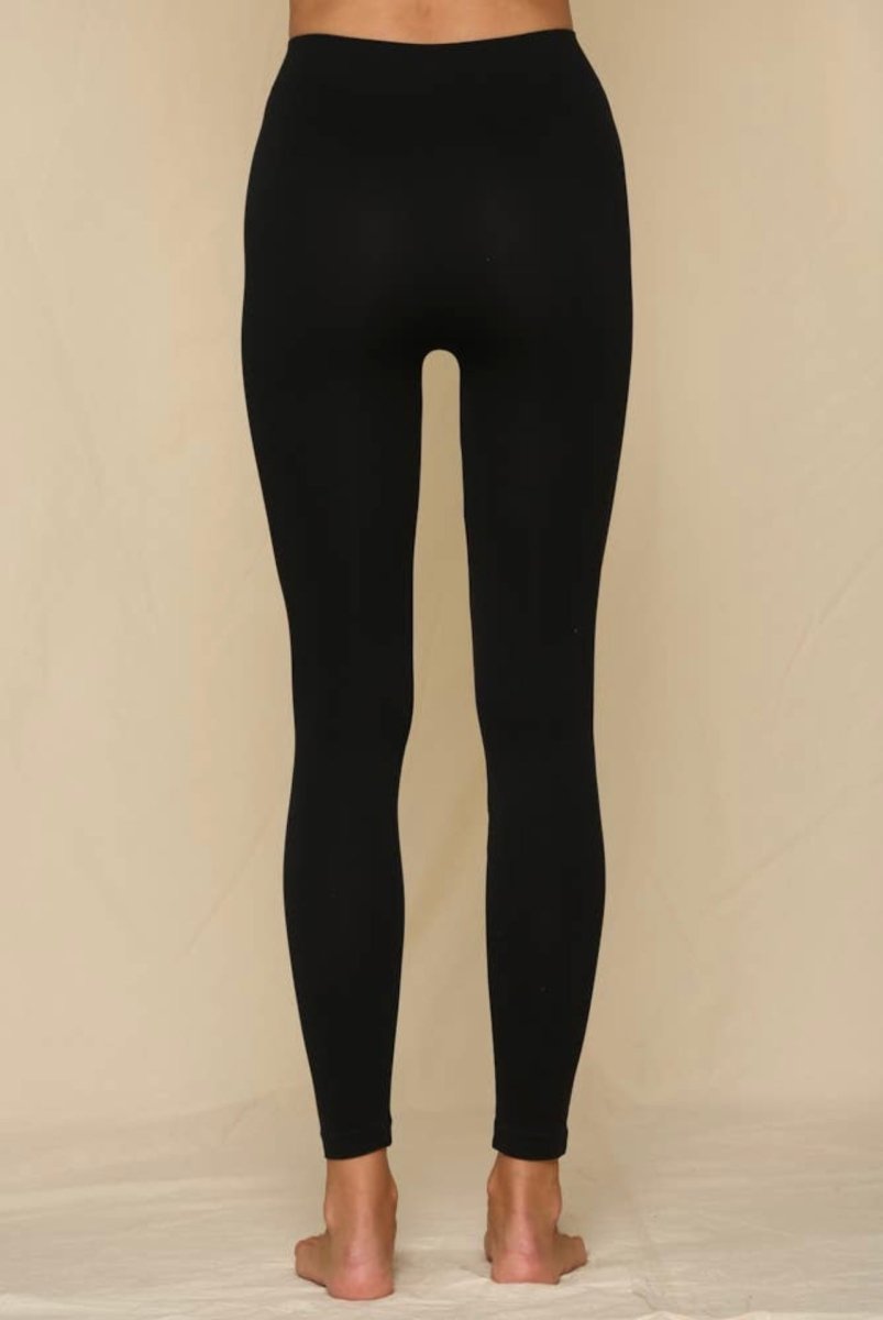 Women's High Waist, Full Length Leggings - - Calm print